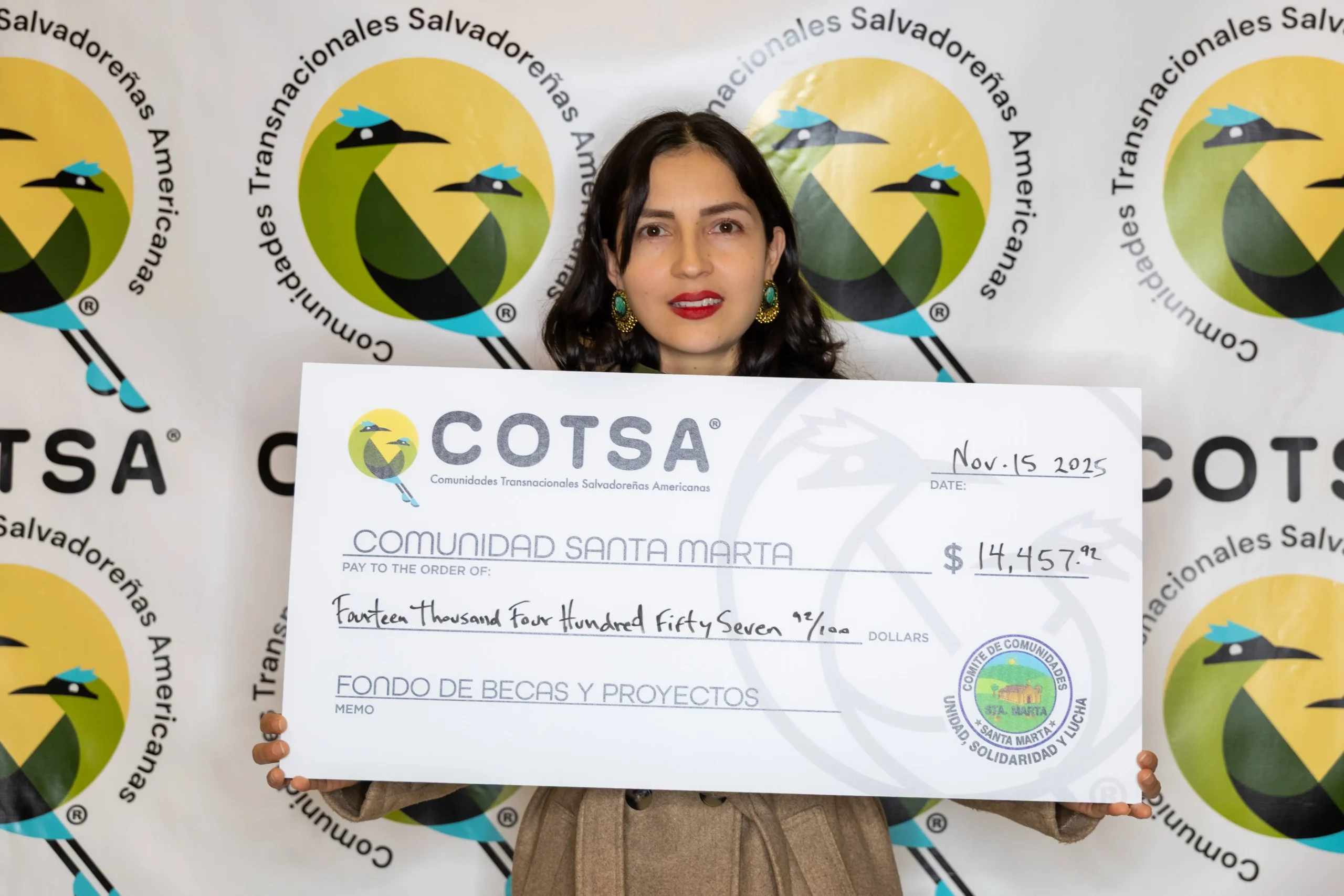 Gala COTSA Check por comunidad _result